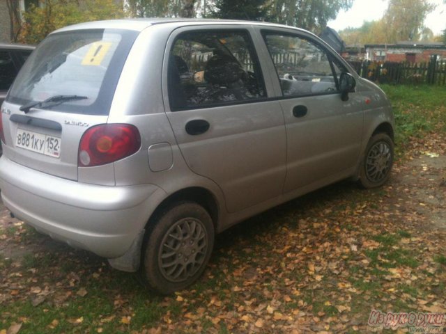 Daewoo Matiz,  хэтчбек,  2010 г. в.,  пробег:  39000 км.,  механическая,  0.8 л в городе Нижний Новгород, фото 2, Daewoo