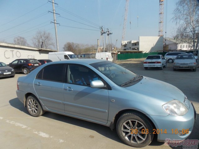 Toyota Corolla,  седан,  2005 г. в.,  пробег:  260000 км.,  механическая,  1.6 л в городе Пенза, фото 2, Toyota