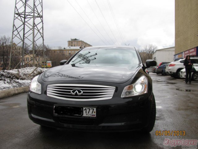 Infiniti G35,  седан,  2007 г. в.,  пробег:  64000 км.,  автоматическая,  3.5 л в городе Москва, фото 2, стоимость: 759 000 руб.