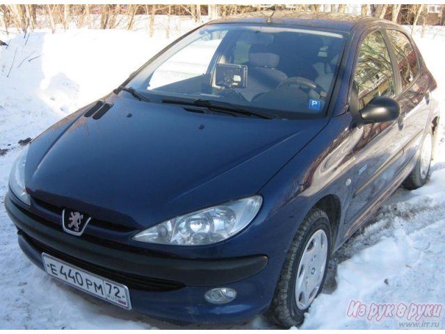 Peugeot 206,  хэтчбек,  2002 г. в.,  пробег:  150000 км.,  механическая,  1.4 л в городе Тюмень, фото 1, стоимость: 190 000 руб.