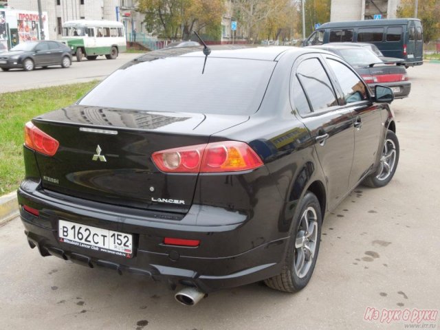 Mitsubishi Lancer,  седан,  2008 г. в.,  пробег:  76000 км.,  вариатор,  1.8 л в городе Нижний Новгород, фото 4, стоимость: 485 000 руб.