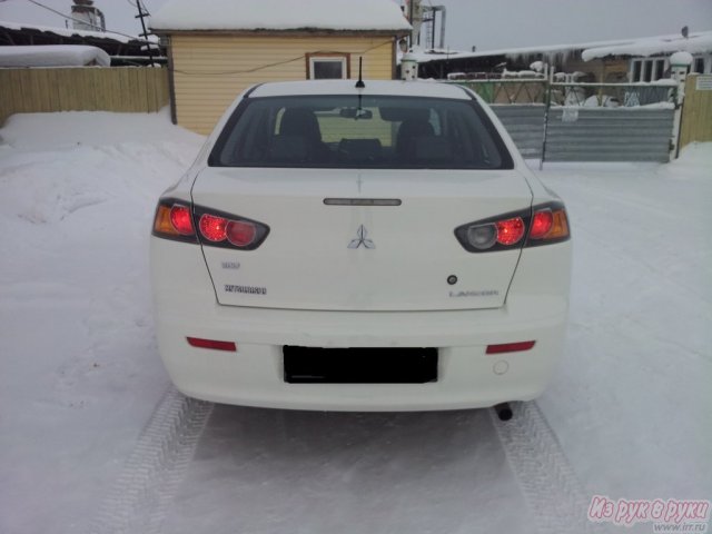 Mitsubishi Lancer,  седан,  2012 г. в.,  пробег:  11000 км.,  механическая,  1.6 л в городе Киров, фото 1, Калужская область