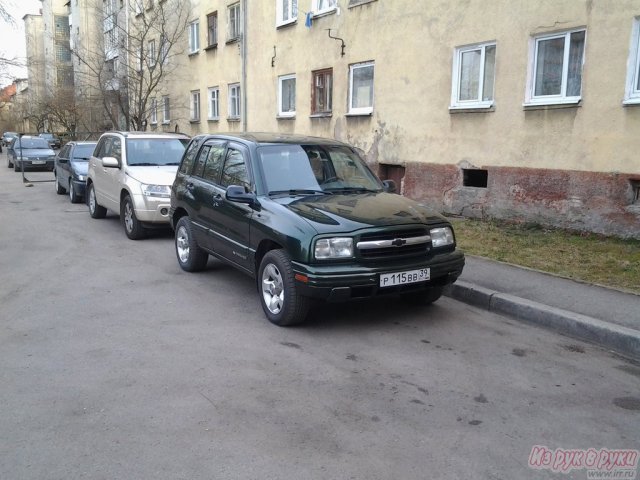 Chevrolet Tracker,  внедорожник,  2001 г. в.,  пробег:  117000 км.,  автоматическая,  1.998 л в городе Калининград, фото 6, Калининградская область