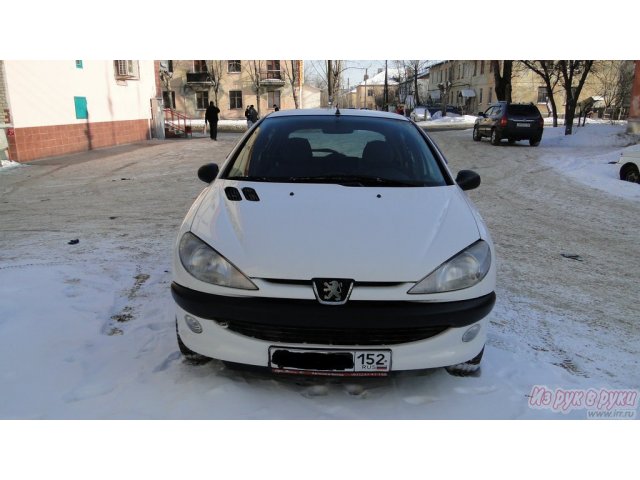 Peugeot 206,  хэтчбек,  2006 г. в.,  механическая,  1.4 л в городе Дзержинск, фото 1, Peugeot