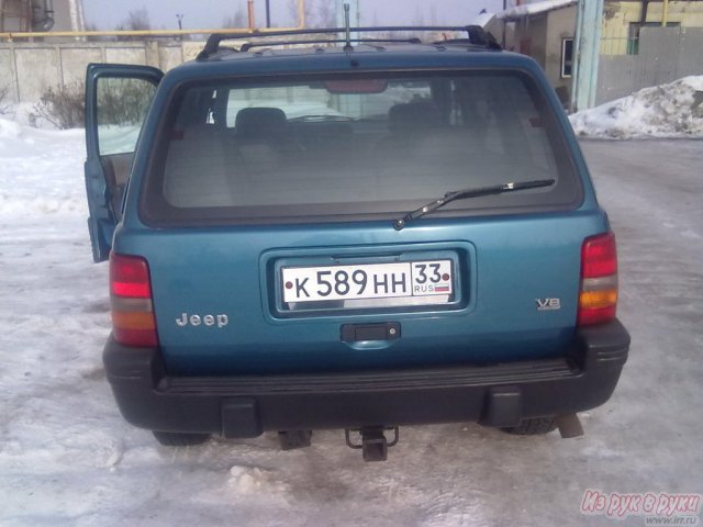 Jeep Grand Cherokee,  внедорожник,  1994 г. в.,  пробег:  280000 км.,  автоматическая,  5.2 л в городе Гусь-Хрустальный, фото 3, стоимость: 270 000 руб.