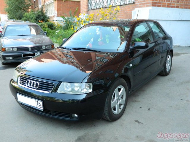 Audi A3,  хэтчбек,  2001 г. в.,  пробег:  202000 км.,  механическая,  1,9 л в городе Воронеж, фото 1, Audi