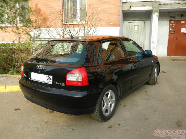 Audi A3,  хэтчбек,  2001 г. в.,  пробег:  202000 км.,  механическая,  1,9 л в городе Воронеж, фото 2, Воронежская область