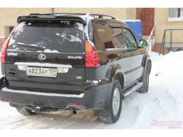 Lexus GX 470,  внедорожник,  2004 г. в.,  пробег:  126000 км.,  автоматическая,  4,7 л в городе Пермь, фото 2, Пермский край