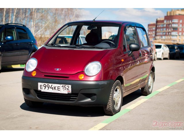 Daewoo Matiz,  хэтчбек,  2008 г. в.,  пробег:  85000 км.,  механическая,  0.8 л в городе Нижний Новгород, фото 7, Нижегородская область