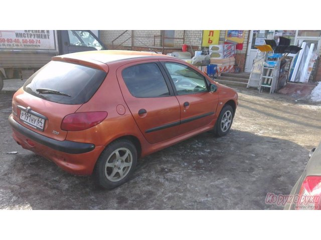 Peugeot 206,  хэтчбек,  2001 г. в.,  пробег:  101000 км.,  механическая,  1.4 л в городе Саратов, фото 5, Peugeot