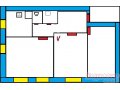 1 комн.  в 3-комнатной кв.,  Нижний Новгород ,  Столетова ул 3,  этаж 1/2,  квартира 65 кв. м.,  площадь продажи 15 кв. м.,  отказ получен в городе Нижний Новгород, фото 3, Продажа комнат и долей