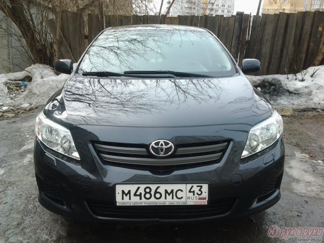 Toyota Corolla,  седан,  2008 г. в.,  пробег:  74500 км.,  механическая,  1.6 л в городе Киров, фото 3, Toyota