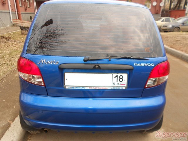 Daewoo Matiz,  хэтчбек,  2011 г. в.,  механическая в городе Ижевск, фото 3, Daewoo