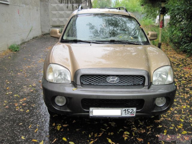 Hyundai Santa Fe,  внедорожник,  2000 г. в.,  пробег:  120000 км.,  автоматическая,  2.7 л в городе Дзержинск, фото 2, Нижегородская область