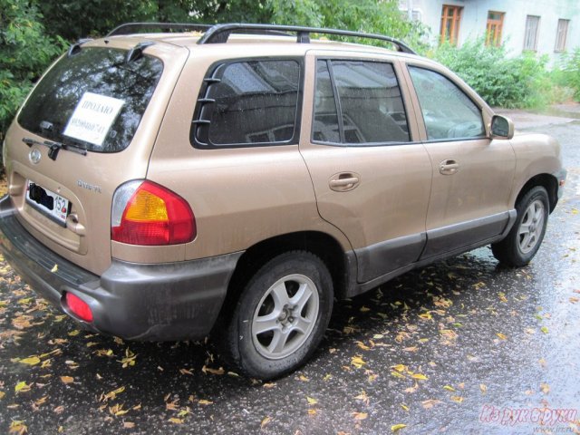 Hyundai Santa Fe,  внедорожник,  2000 г. в.,  пробег:  120000 км.,  автоматическая,  2.7 л в городе Дзержинск, фото 5, Нижегородская область