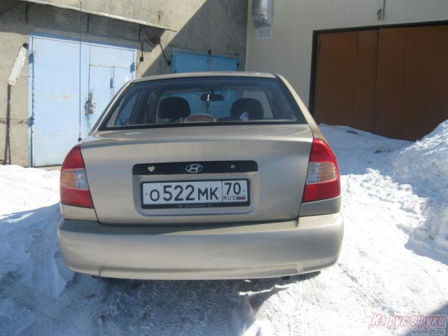 Hyundai Accent,  седан,  2005 г. в.,  пробег:  98000 км.,  механическая,  1.5 л в городе Томск, фото 2, Hyundai