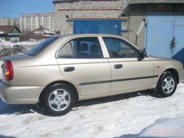 Hyundai Accent,  седан,  2005 г. в.,  пробег:  98000 км.,  механическая,  1.5 л в городе Томск, фото 5, Hyundai