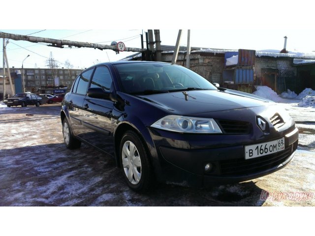 Renault Megane,  седан,  2007 г. в.,  пробег:  94000 км.,  механическая,  1.6 л в городе Тверь, фото 7, Renault