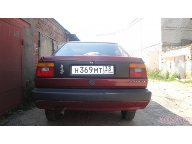 Volkswagen Jetta,  седан,  1990 г. в.,  пробег:  350000 км.,  механическая,  1.3 л в городе Владимир, фото 2, Volkswagen