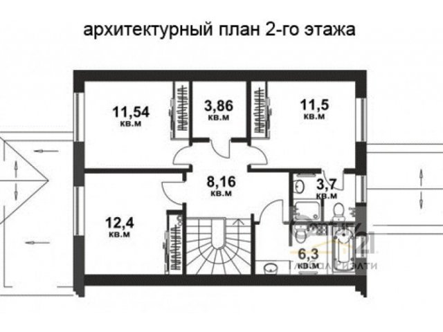 Таунхаус жк мечта в городе Дубна, фото 4, стоимость: 8 951 000 руб.