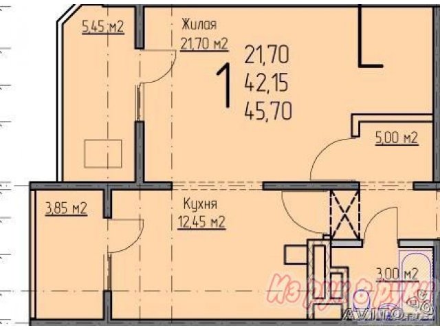 3-комн. кв.,  2/9 общая 81 кв. м. в городе Ессентуки, фото 5, стоимость: 2 025 000 руб.