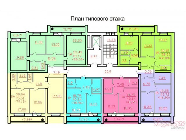 1-комн. кв.,  Дружининская ул,  26,  4/9,  площадь:  общая 47 кв. м.,  жилая 19 кв. м.,  кухня 11 кв. м.,  с/у совмещённый,  с отделкой,  балкон/лоджия в городе Курск, фото 2, Курская область