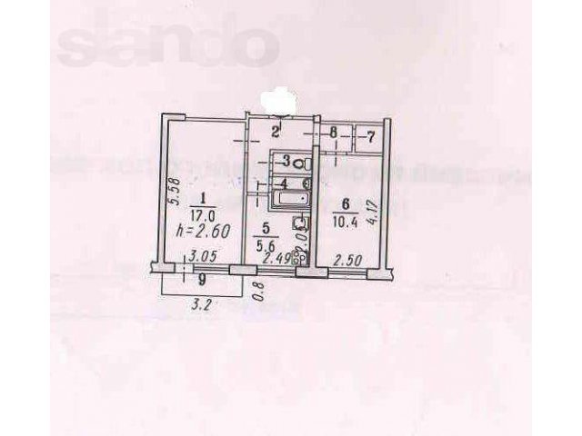 Продам 2-ком. квартиру ул. Вострецова,1 в городе Омск, фото 8, Омская область