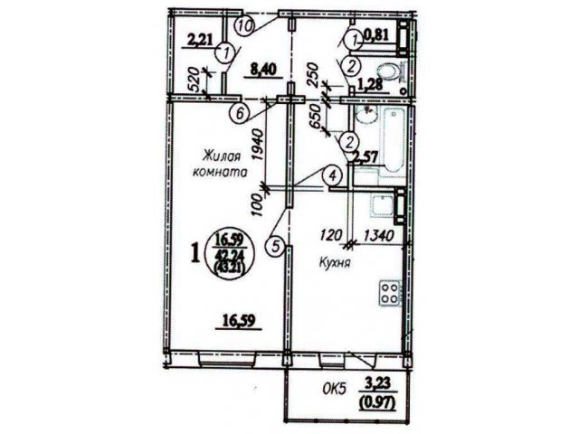 Продам 1-комн.  квартиру в новостройке,  общая площадь:  34 кв. м.,  адрес:  Высоцкого ул,  106,  этаж:  7/10 в городе Новосибирск, фото 2, Новосибирская область