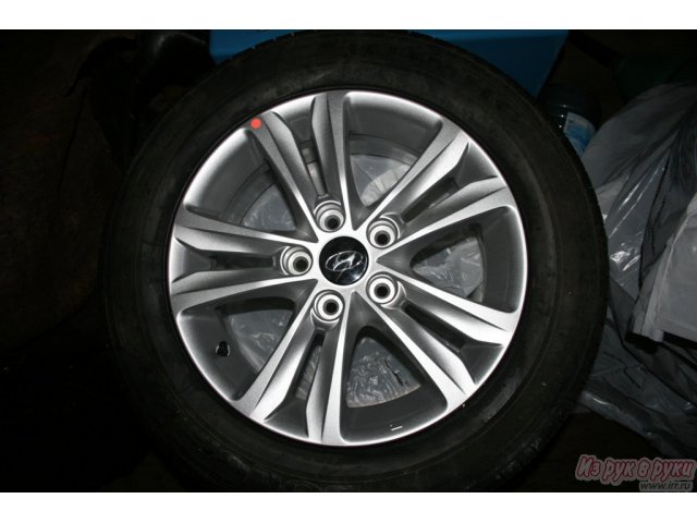 Оригинальные диски Hyundai,  Kumho  205\65\R16 5*114,3 б\у в городе Тюмень, фото 2, Колеса