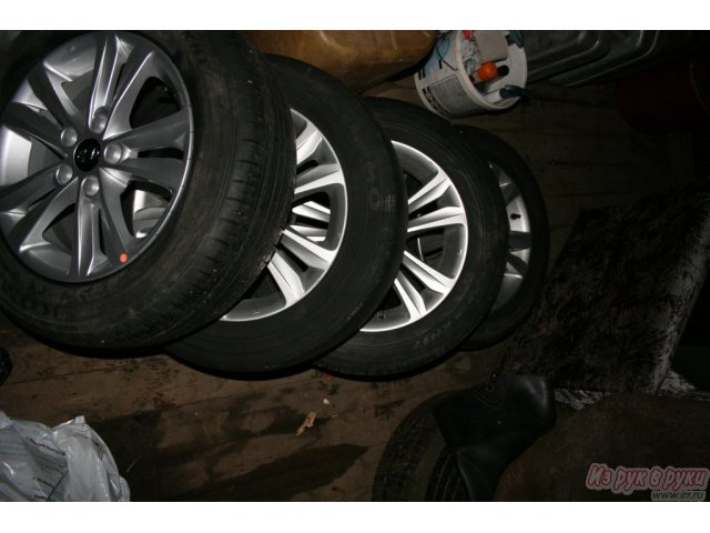 Оригинальные диски Hyundai,  Kumho  205\65\R16 5*114,3 б\у в городе Тюмень, фото 4, стоимость: 20 000 руб.