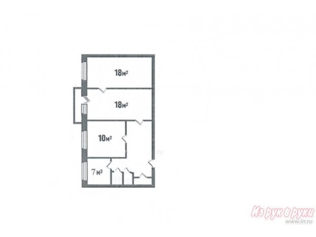 3-комн.  квартира,  Танкистов ул,  152,  2/5,  площадь:  общая 61 кв. м.,  жилая 45 кв. м.,  кухня 7 кв. м.,  с/у раздельный,  типовой,  балкон/лоджия,.. . в городе Челябинск, фото 5, стоимость: 2 260 000 руб.