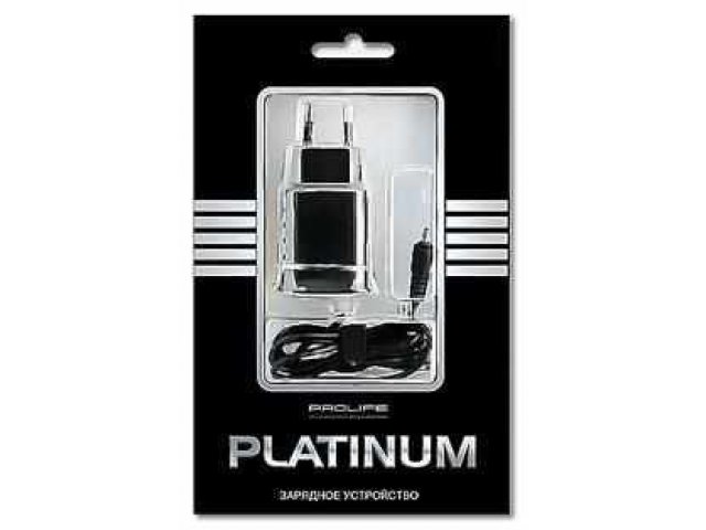 Сетевое зарядное устройство PROLIFE  PLATINUM  Mini USB в городе Екатеринбург, фото 1, стоимость: 200 руб.