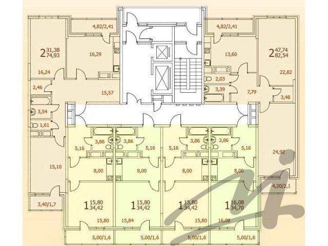 Ногинск,  продам,  2-комн.  кв-ру,  3 Интернационала ,  6-7а,  60 мин. т.  от метро Новогиреево МИЭЛЬ в городе Ногинск, фото 2, стоимость: 3 467 000 руб.