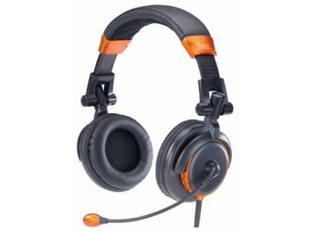 Компьютерная гарнитура Genius HS-530F Black orange в городе Челябинск, фото 1, стоимость: 1 190 руб.