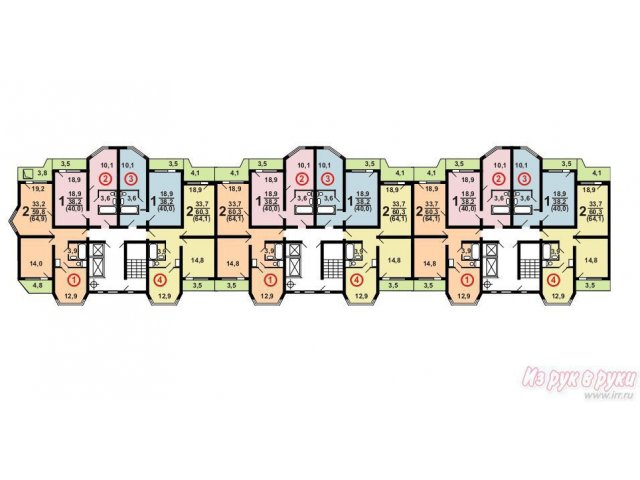 1-комн. кв.,  Щелковское ш,  корп.  34,  16/17,  площадь:  общая 40 кв. м.,  жилая 19 кв. м.,  кухня 10 кв. м.,  с/у совмещённый,  без отделки,.. . в городе Балашиха, фото 4, Новостройки