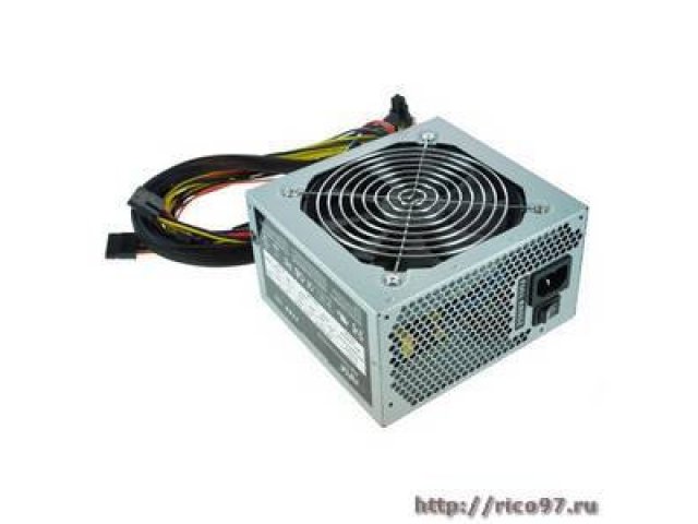 Блок питания Hiper ATX 450W S450 120mm Fan,  PPFC,  3*SATA,  power cord в городе Тула, фото 1, стоимость: 1 250 руб.