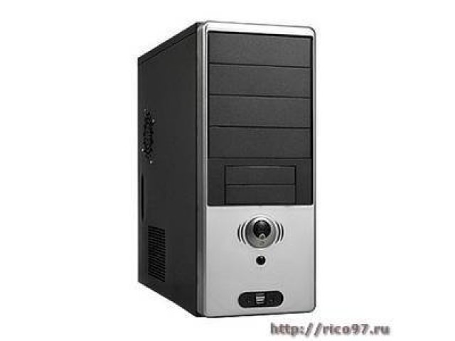 Корпус LinkWorld 316-04 black/silver C2228 w/o PSU ATX USB Audio AirDuct в городе Тула, фото 1, стоимость: 740 руб.