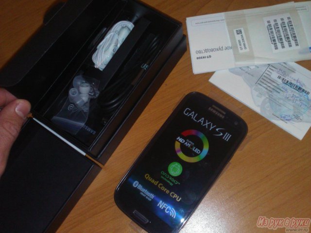 Продам мобильный телефон Samsung GT-i9300 Galaxy S3 4.8  16Gb Black новый в городе Набережные Челны, фото 4, Мобильные телефоны