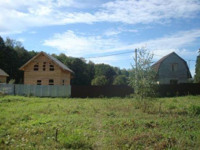 1 км от г.  Чехов,  д.  Манушкино 6 сот ПМЖ ел-во оплачено в городе Чехов, фото 1, Земельные участки