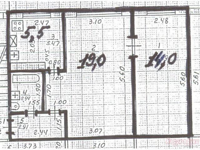 2-комн.  квартира,  Павла Орлова ул,  1/5,  площадь:  общая 43 кв. м.,  жилая 33 кв. м.,  кухня 5.5 кв. м.,  с/у совмещённый в городе Нижний Новгород, фото 1, стоимость: 2 490 000 руб.