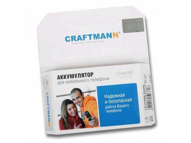 Аккумулятор Craftmann NOKIA 6111/N76 совместимый с BL-4B Li-i 700 mAh в городе Екатеринбург, фото 1, стоимость: 360 руб.