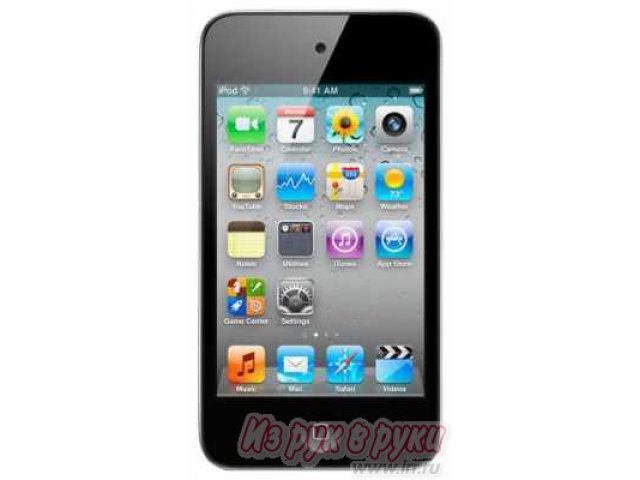 MP3-плеер Apple iPOD TOUCH 4 8Gb Black (MC540RP/A) в городе Тюмень, фото 1, стоимость: 10 210 руб.