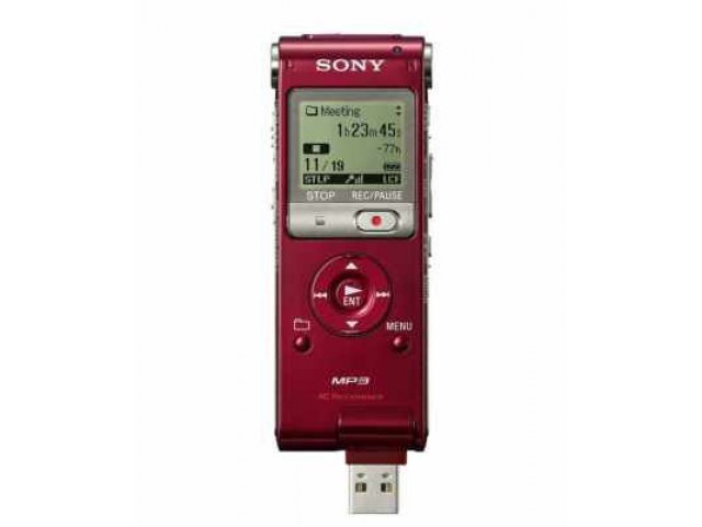 Диктофон Sony ICD-UX200 красный в городе Екатеринбург, фото 1, стоимость: 4 220 руб.