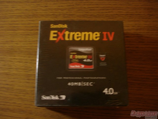 sandisk extreme iv 4.0 gb в городе Псков, фото 2, стоимость: 1 200 руб.