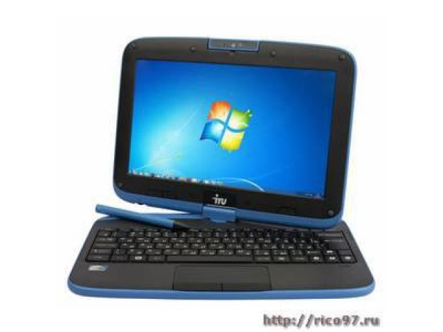 Нетбук iRU School transformer 108 Atom N2600/2Gb/320Gb/int/10,1 /HD/WiFi/W7S/Cam/6c/blue/SchoolSoft в городе Тула, фото 1, стоимость: 13 700 руб.