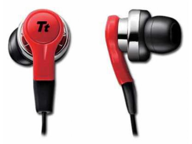 Компьютерная гарнитура Tt eSPORTS by Thermaltake Isurus In-Ear Gaming Headset Red в городе Челябинск, фото 1, стоимость: 1 190 руб.