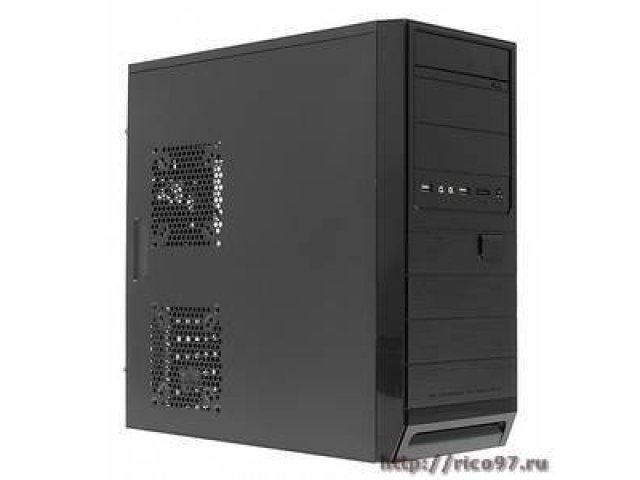 Корпус FORMULA FN-338C black 500W ATX SECC 2*USB audio 80mm fan в городе Тула, фото 1, стоимость: 1 650 руб.