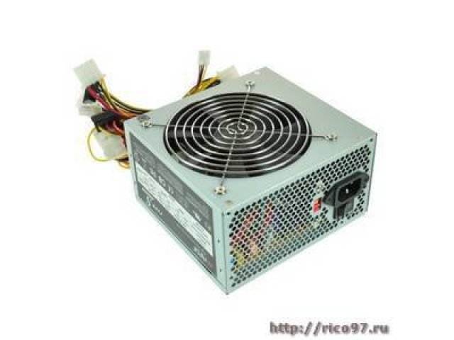 Блок питания Hiper ATX 400W S400 120mm Fan,  PPFC,  3*SATA,  power cord в городе Тула, фото 1, стоимость: 980 руб.