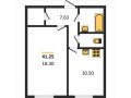 Продам квартиру 41.25 кв. м.  СПб.,  Невский р-н. в городе Санкт-Петербург, фото 2, стоимость: 3 100 000 руб.