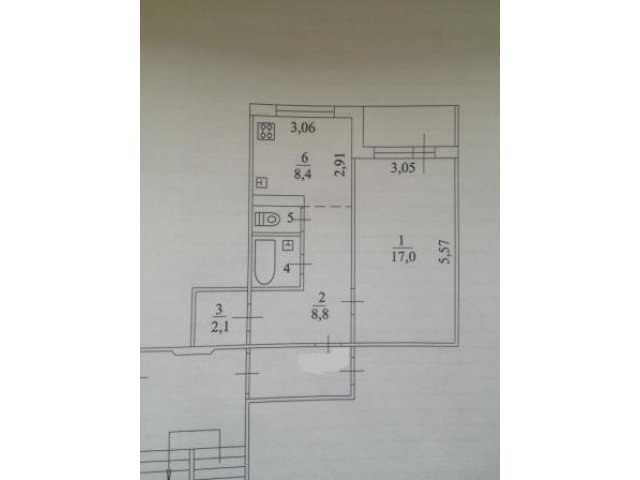 1 ккв.  в г.  Гатчина,  ул.  Изотова,  д.  9 в городе Гатчина, фото 3, стоимость: 3 290 000 руб.